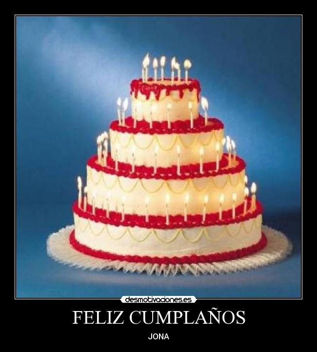 FELIZ CUMPLAÑOS -