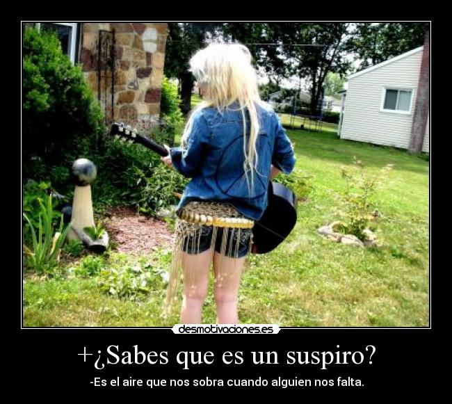 +¿Sabes que es un suspiro? - 