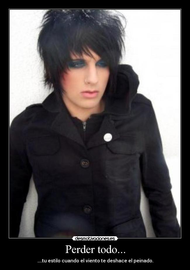 Perder todo... - ....tu estilo cuando el viento te deshace el peinado.
