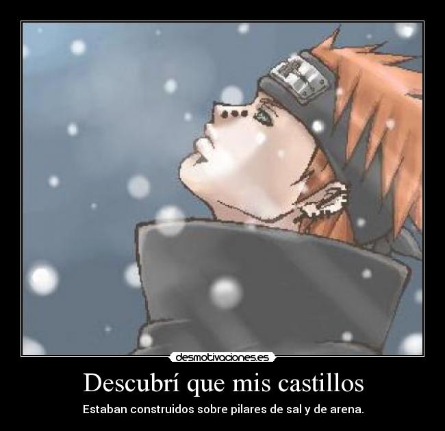 Descubrí que mis castillos -