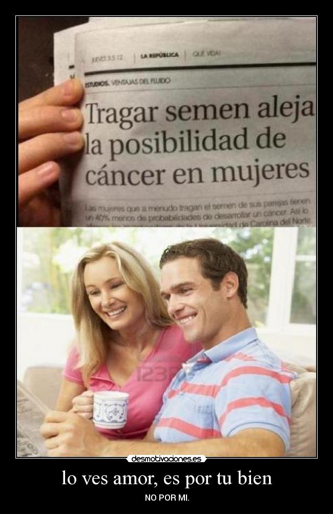lo ves amor, es por tu bien - 
