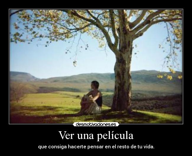 Ver una película - 