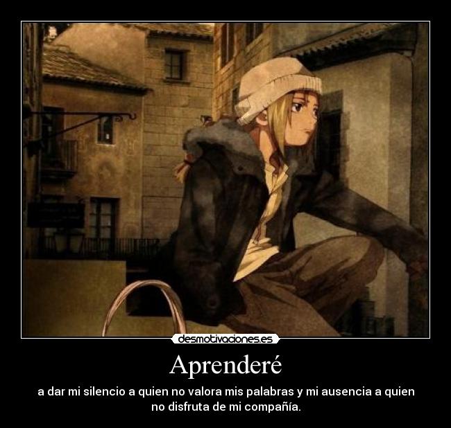 Aprenderé -