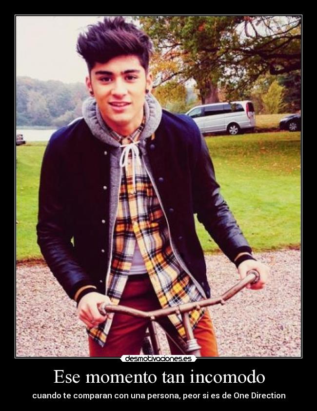 Ese momento tan incomodo - cuando te comparan con una persona, peor si es de One Direction