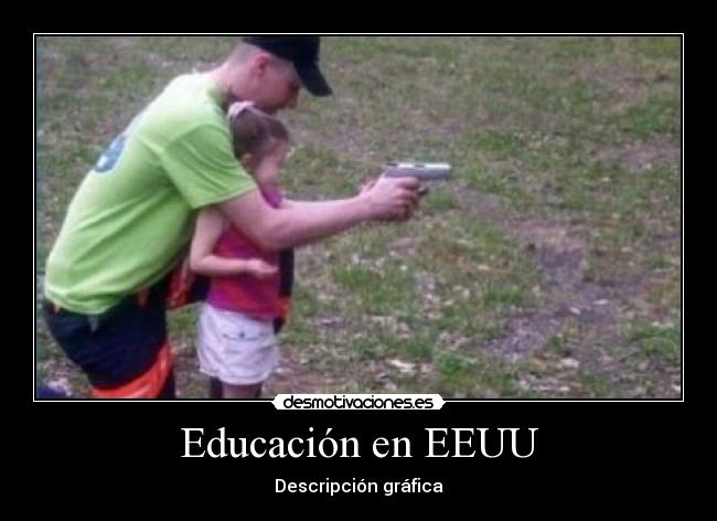 Educación en EEUU - Descripción gráfica