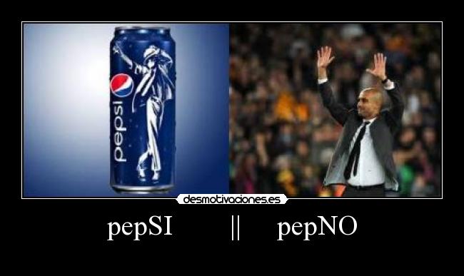 pepSI        ||     pepNO - 