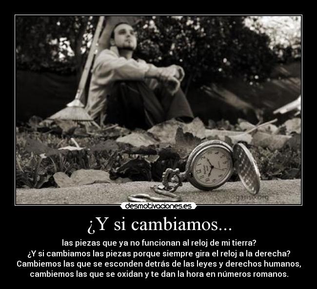 ¿Y si cambiamos... - 