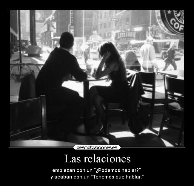 Las relaciones - 