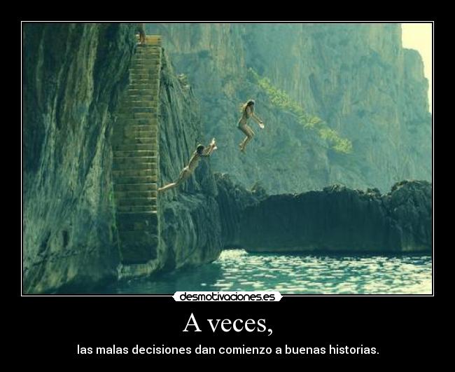 A veces, - 
