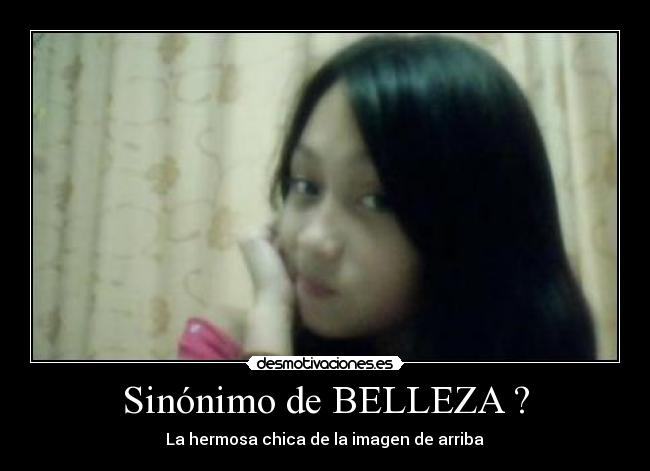 Sinónimo de BELLEZA ? -