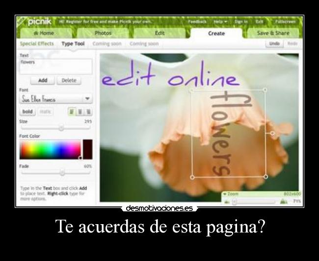 Te acuerdas de esta pagina? -