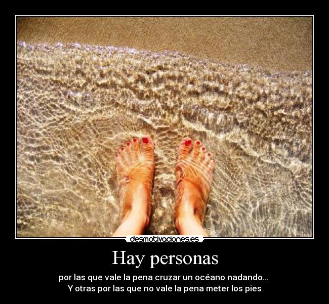Hay personas -