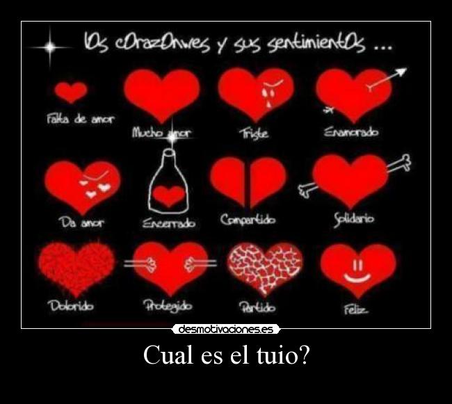 carteles corazon desmotivaciones