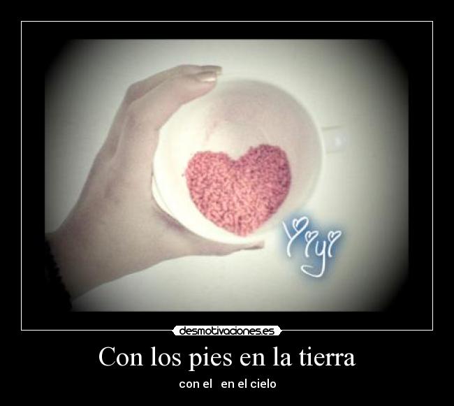 Con los pies en la tierra -