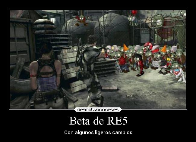 Beta de RE5 - Con algunos ligeros cambios