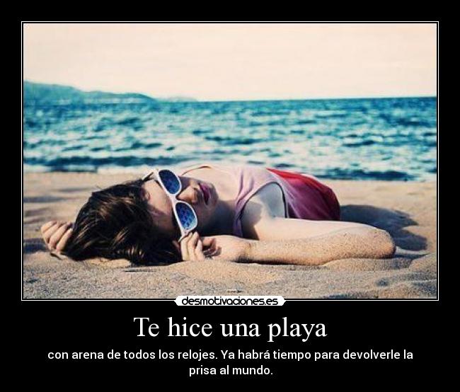 Te hice una playa - 