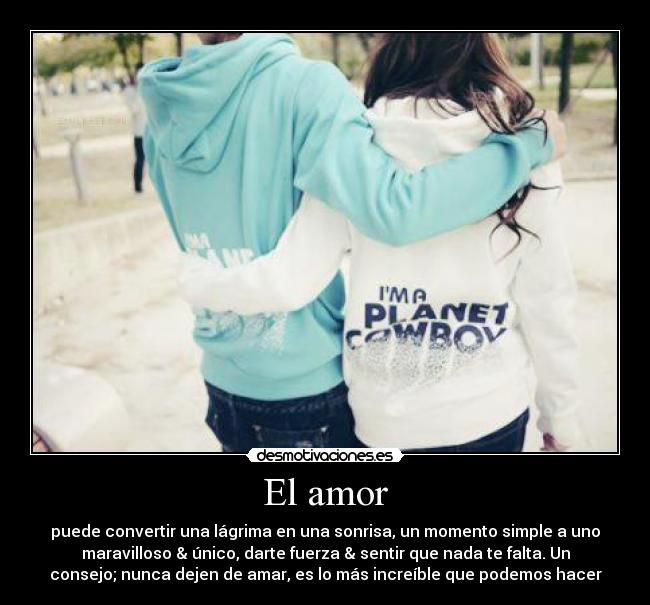 El amor -