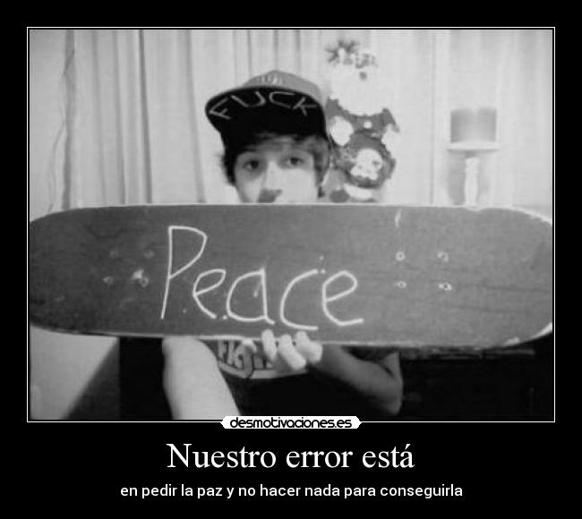 Nuestro error está - 