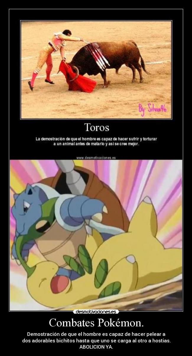 Combates Pokémon. -