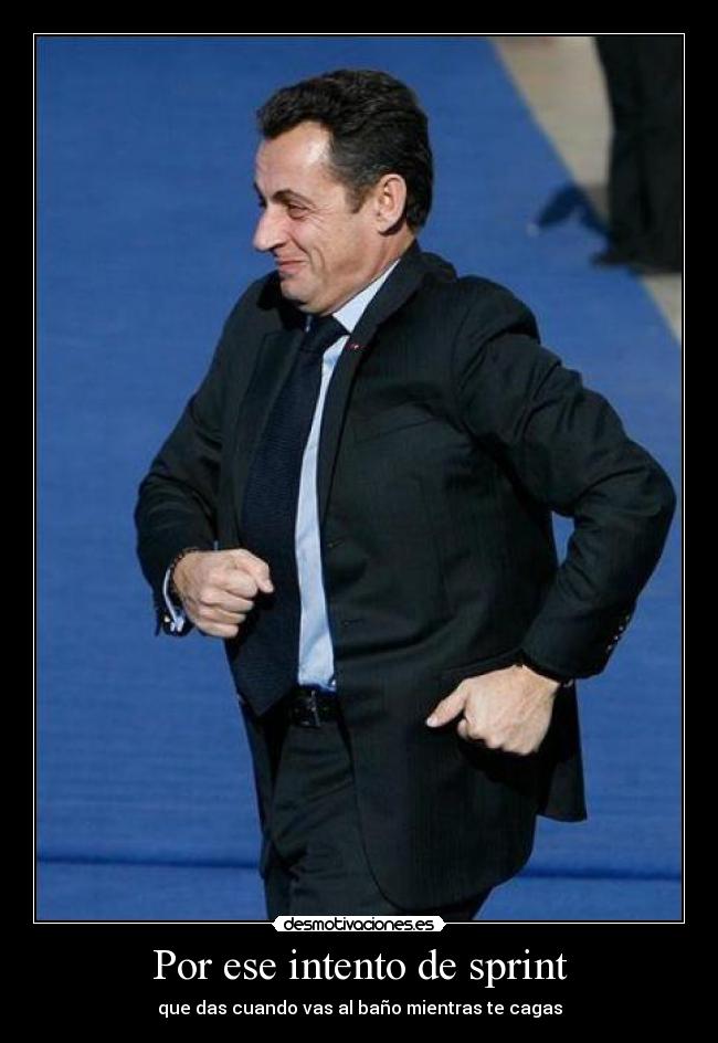 Por ese intento de sprint - 