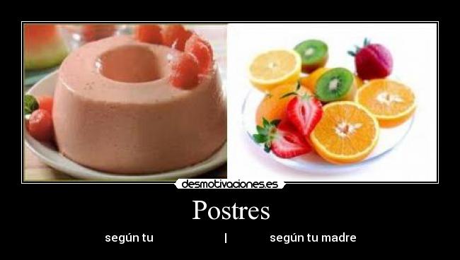 Postres -