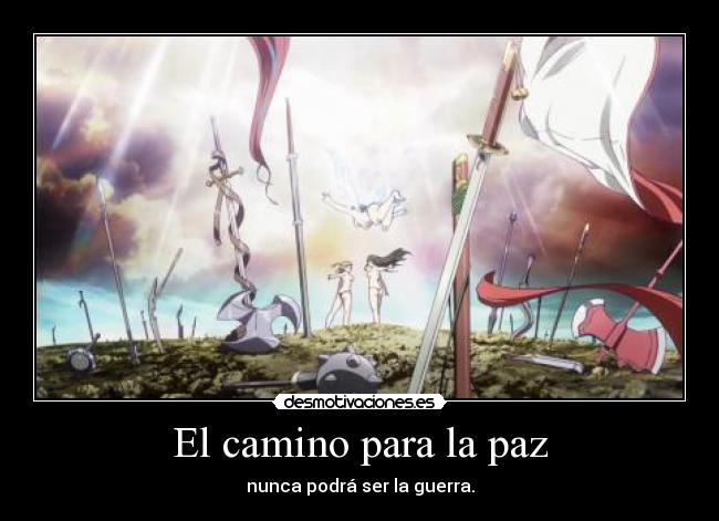 El camino para la paz -