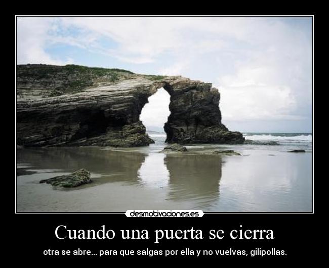 Cuando una puerta se cierra -