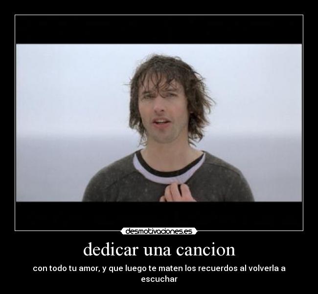 dedicar una cancion - 
