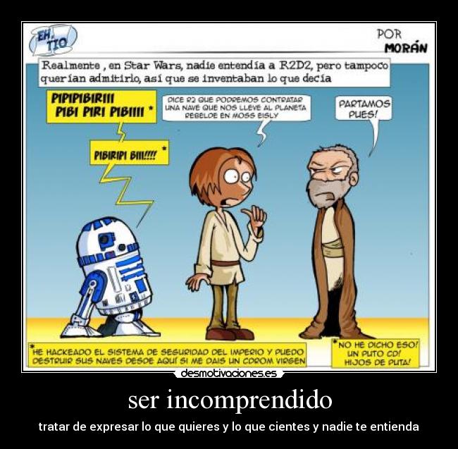ser incomprendido - 
