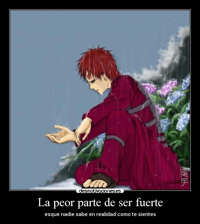 La peor parte de ser fuerte -