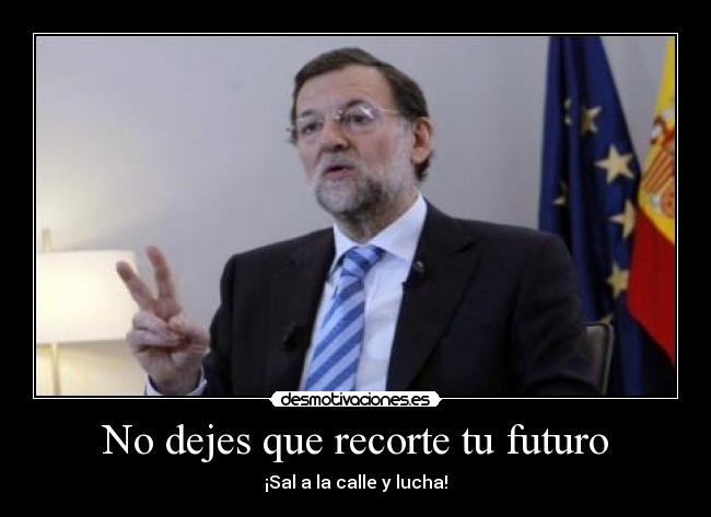 No dejes que recorte tu futuro - 