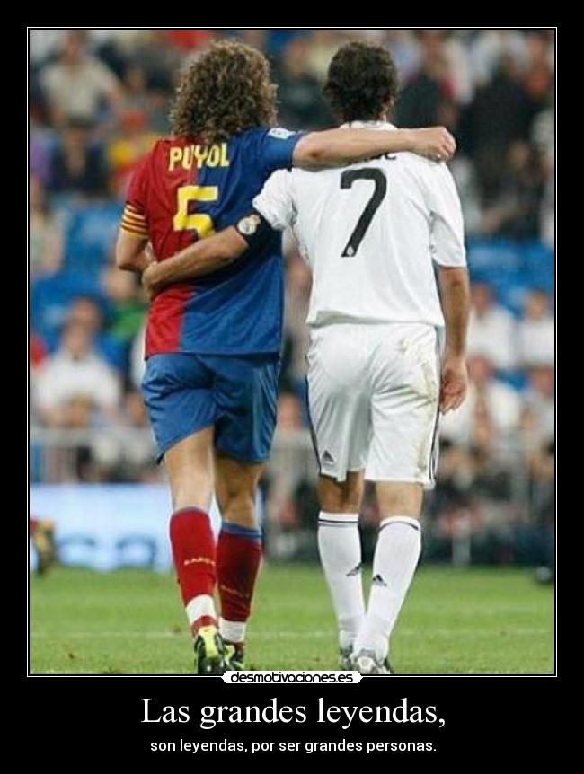 carteles ic13 raul real madrid puyol desmotivaciones