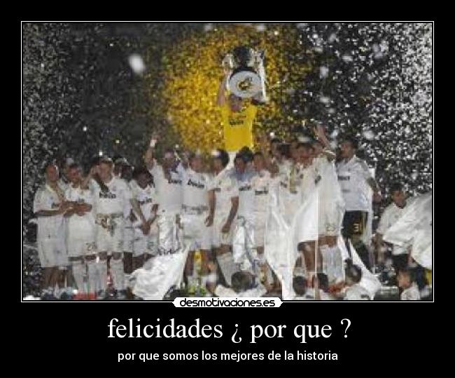 felicidades ¿ por que ? -