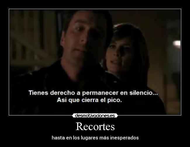 Recortes - hasta en los lugares más inesperados