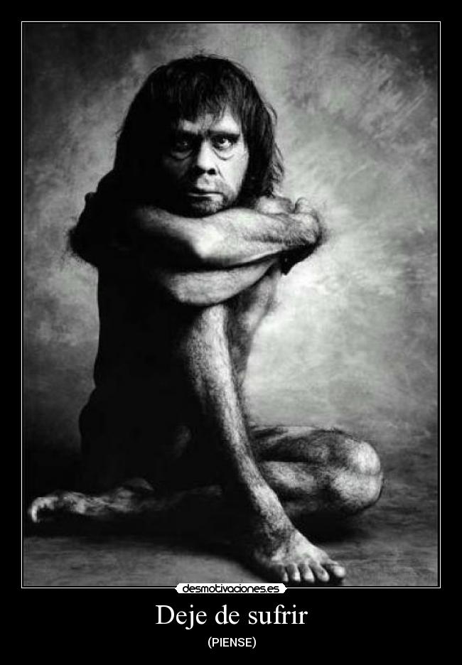 Deje de sufrir -
