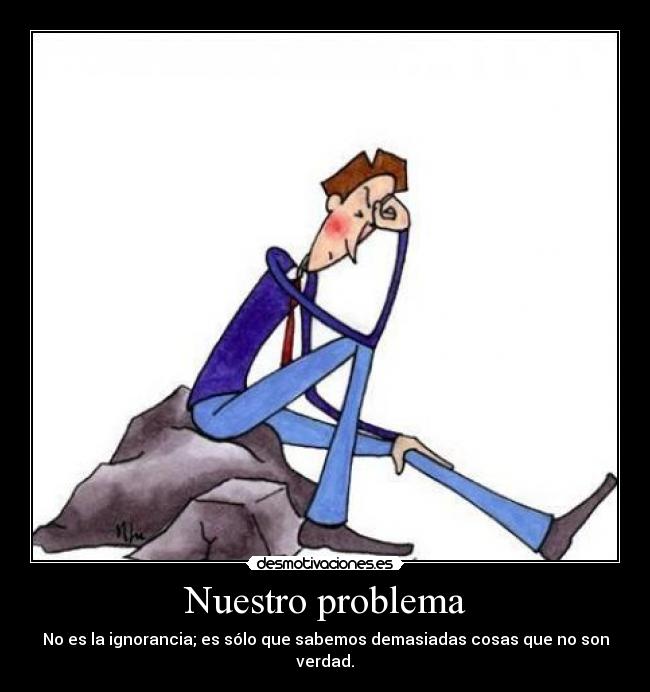 Nuestro problema - 