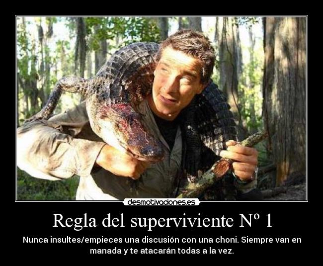 Regla del superviviente Nº 1 -