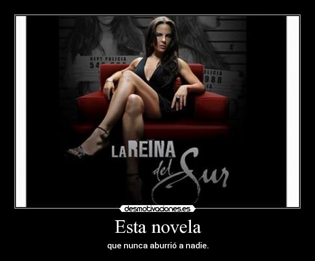 Esta novela - que nunca aburrió a nadie.