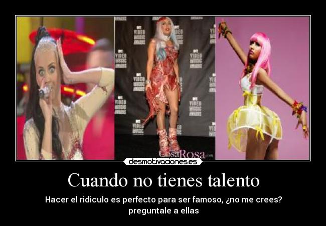 Cuando no tienes talento - 