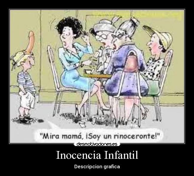 Inocencia Infantil - Descripcion grafica