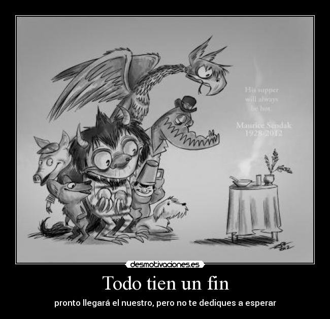 carteles homenaje maurice sendak que descanse paz desmotivaciones