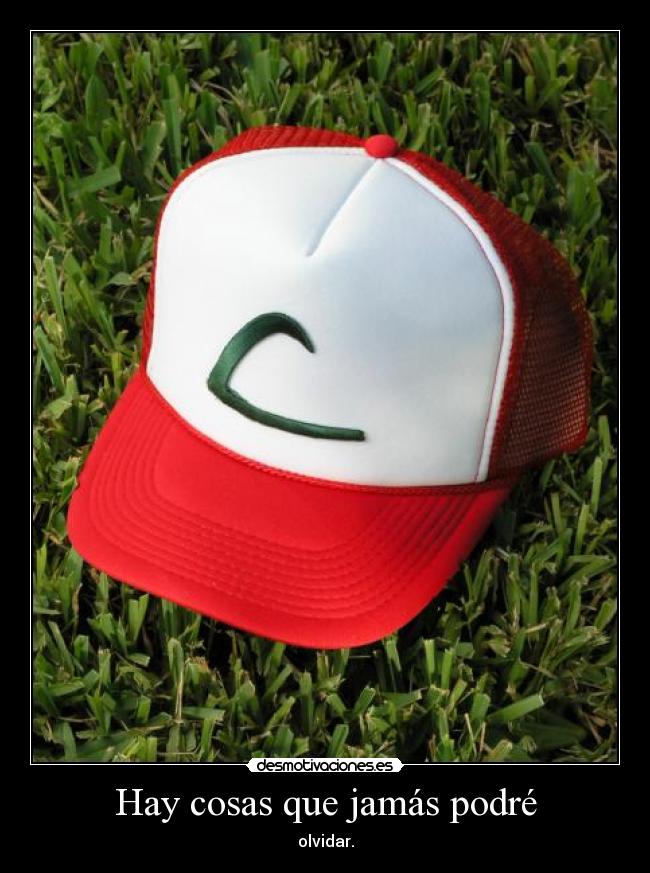 Hay cosas que jamás podré - olvidar.