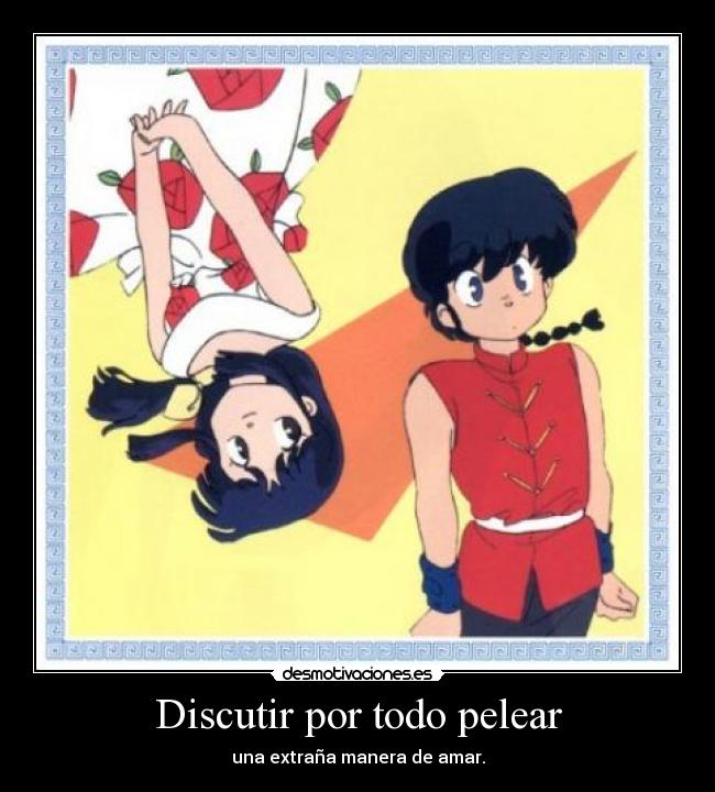 carteles ranma akane opening desmotivaciones