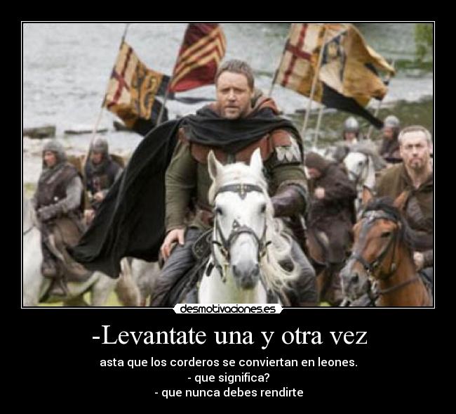 -Levantate una y otra vez - 