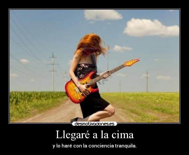 Llegaré a la cima - 