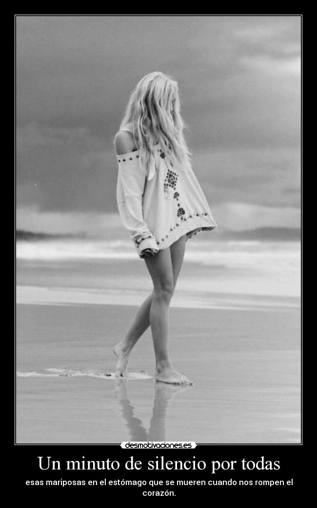 Un minuto de silencio por todas -