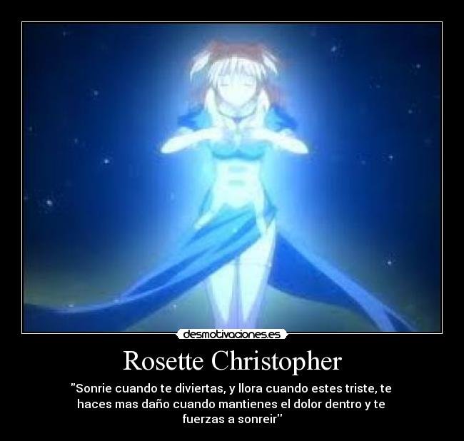 carteles rosette anime crhono crusade desmotivaciones