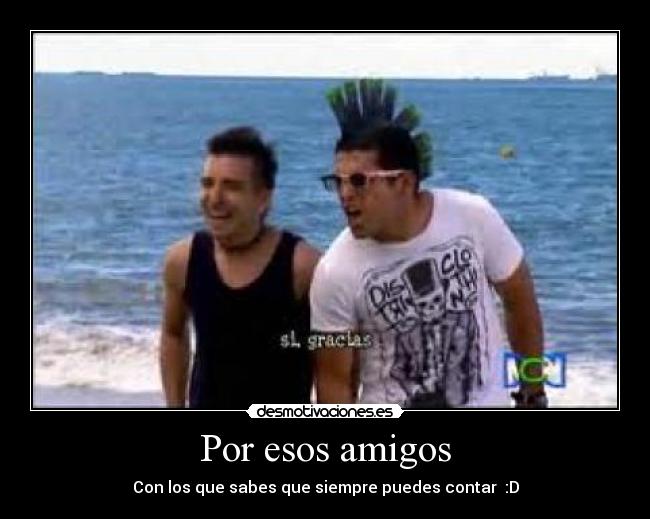 Por esos amigos - 