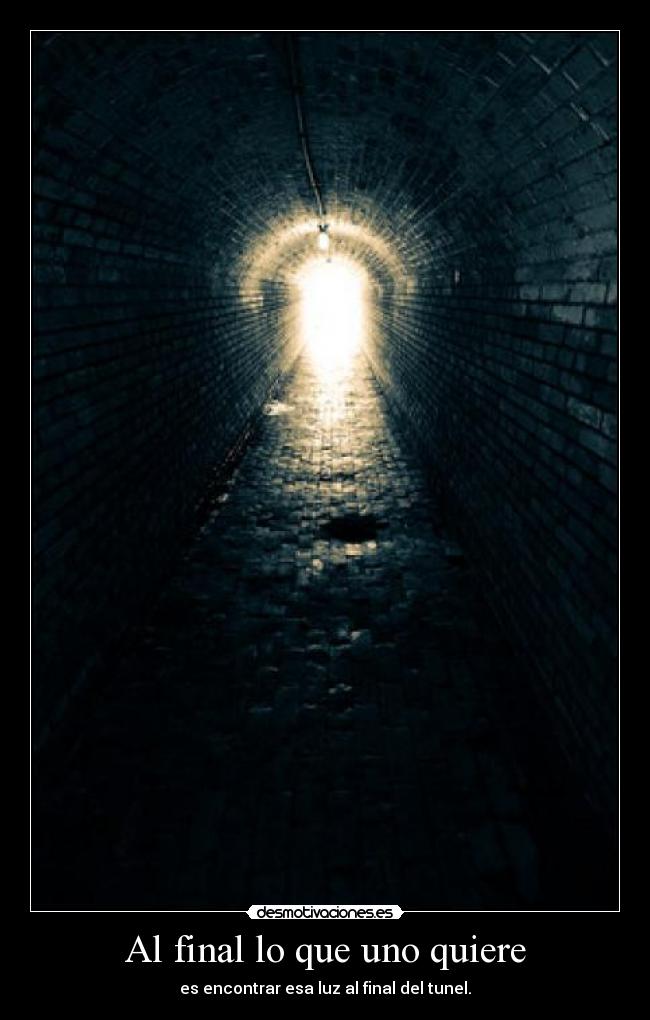 Al final lo que uno quiere -