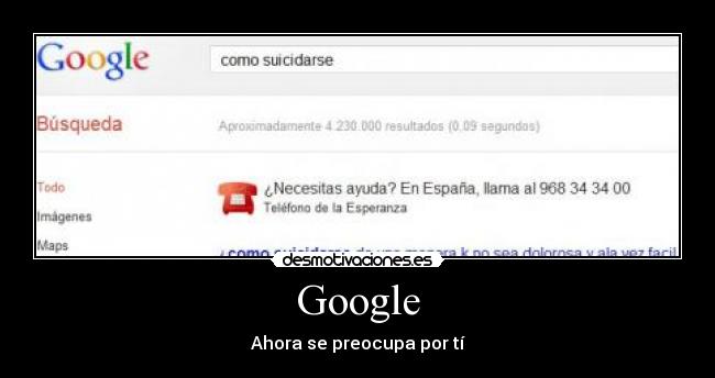 Google - Ahora se preocupa por tí